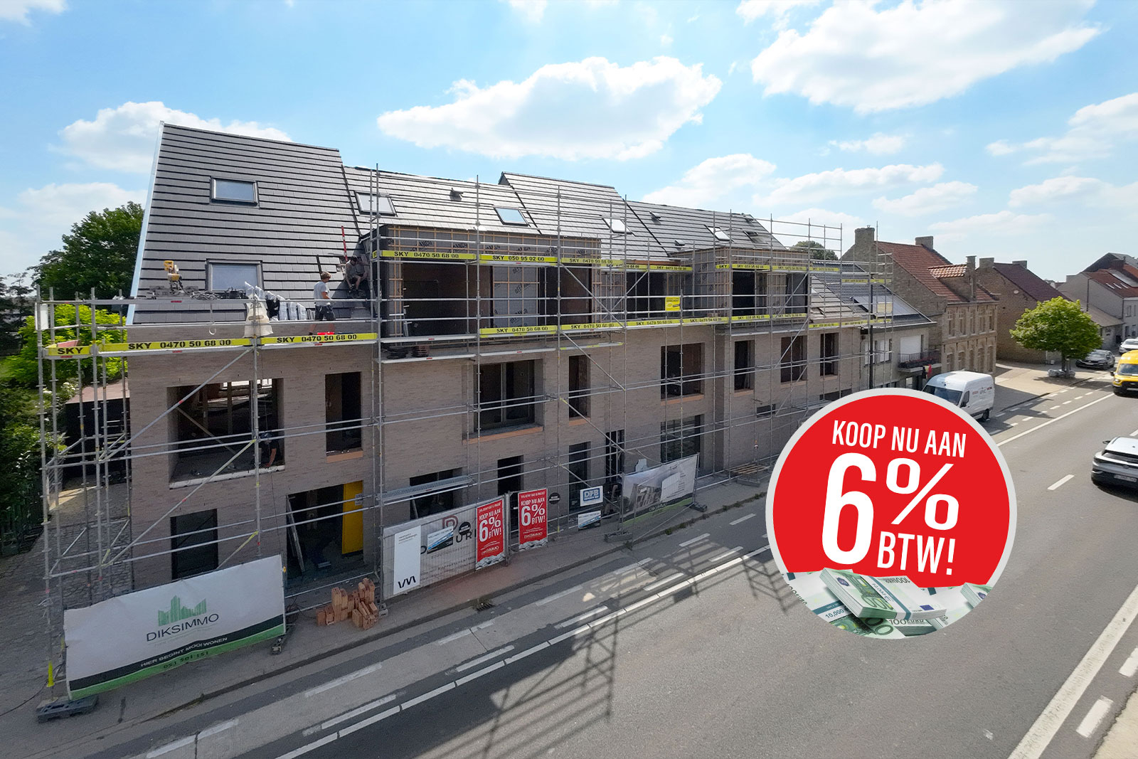 Toekomstgericht nieuwbouwrealisatie 'Residentie Jagershof', bestaande uit 11 energiezuinige en ruime appartementen