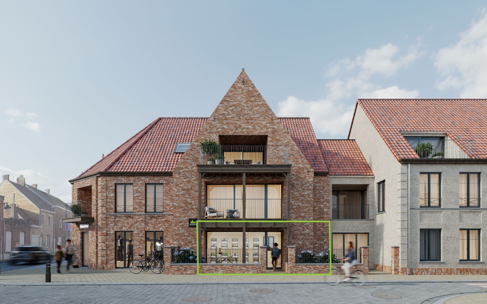 Residentie Angulus: handelsgelijkvloers 0.03