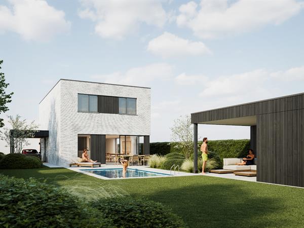 MONO: Moderne villa met mogelijkheid tot realiseren van zwembad/vijver en poolhouse