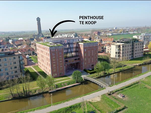 Penthouse Bloemmolens, waar architectuur en karakter samenvloeien
