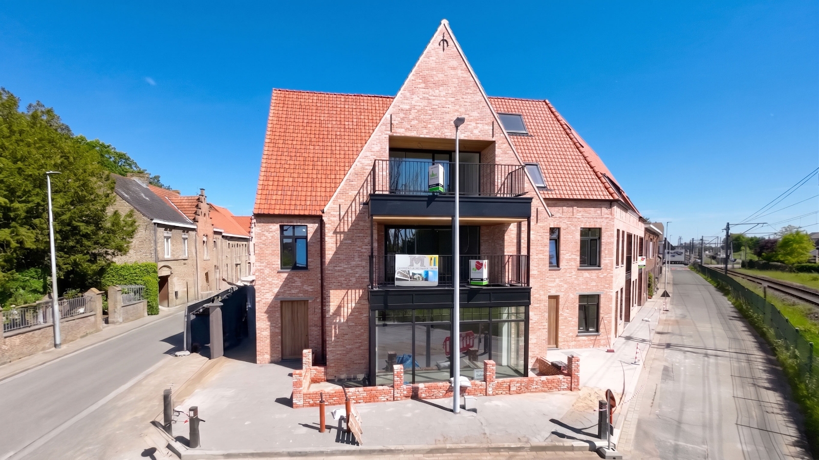 Kleinschalige en energiezuinige 'Residentie Het zonnig hoekje', bestaande uit 12 energiezuinige en ruime appartementen.
