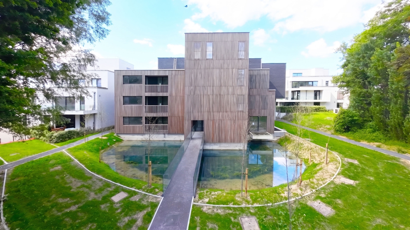 Energiezuinig nieuwbouwappartement met 1 slaapkamer vlakbij centrum Ieper