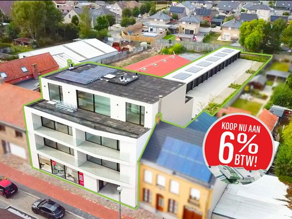 LUXUEUS AFGEWERKTE PENTHOUSE MET 2 SLPKS EN GROTE ZONGERICHTE TERRASSEN (98 M2)