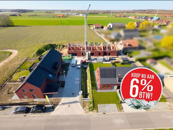 Prachtige nieuwbouwwoning in nieuwbouwproject 'De Mangelaar'