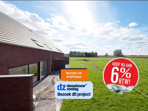 Prachtige nieuwbouwwoning in nieuwbouwproject 'De Mangelaar'