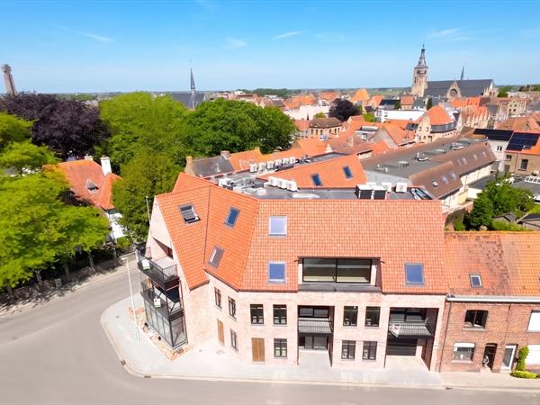 Kleinschalige en energiezuinige 'Residentie Het zonnig hoekje', bestaande uit 12 energiezuinige en ruime appartementen.