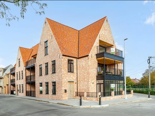 Kleinschalige en energiezuinige residentie 'Het zonnig hoekje', bestaande uit 12 ruime appartementen.