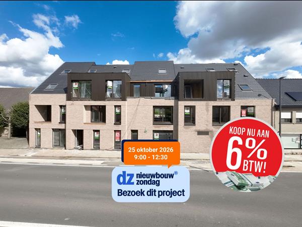 Toekomstgericht nieuwbouwrealisatie 'Residentie Jagershof', bestaande uit 11 energiezuinige en ruime appartementen