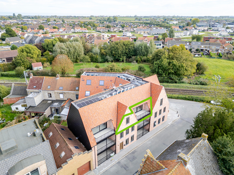 Kleinschalige en energiezuinige 'Residentie Het zonnig hoekje', bestaande uit 12 energiezuinige en ruime appartementen.