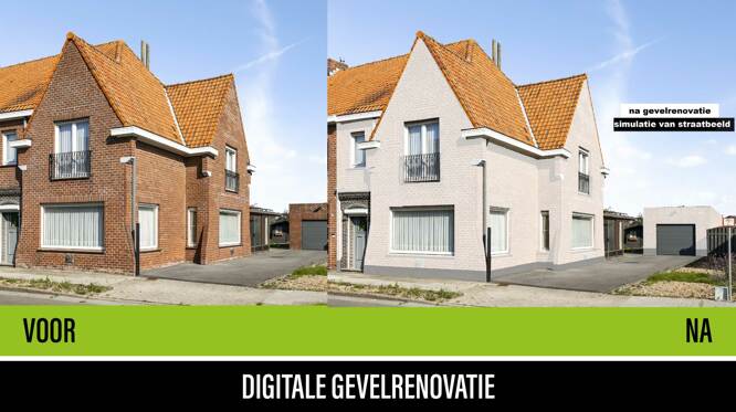 Verhoog de verkoopkans van uw woning dankzij een digitale gevelrenovatie